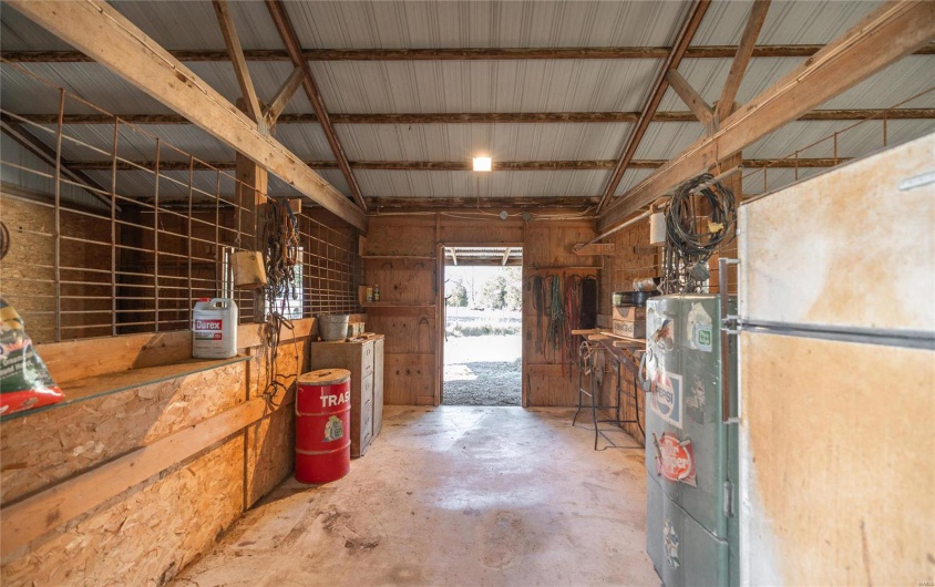 View of storage area