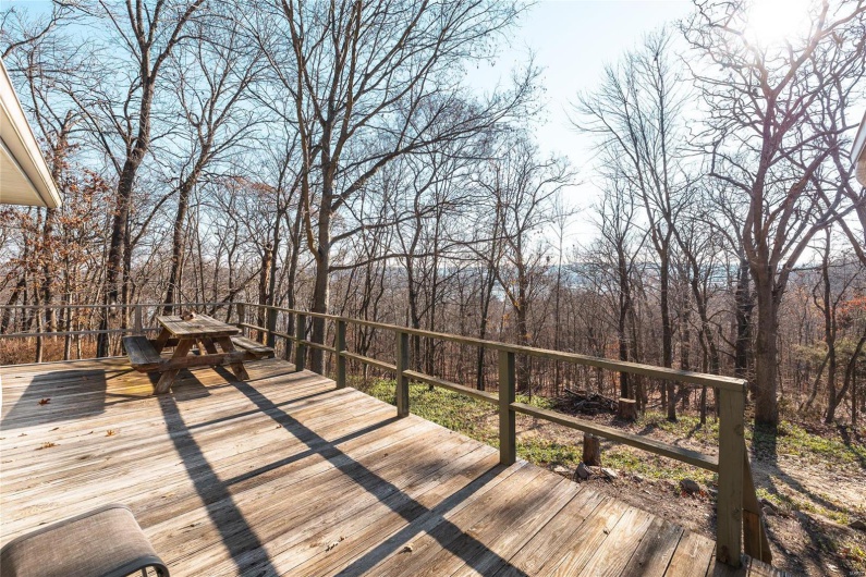 View of deck