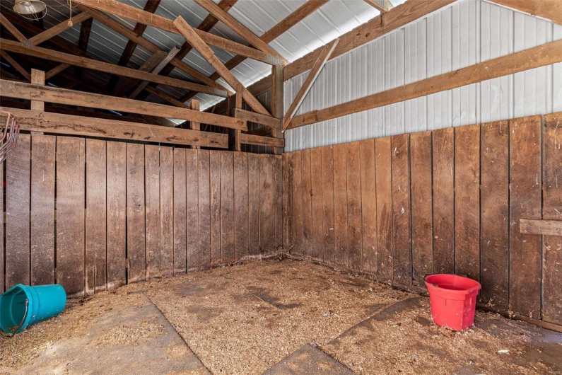View of storage area