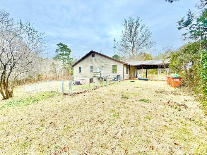 View of rear view of house