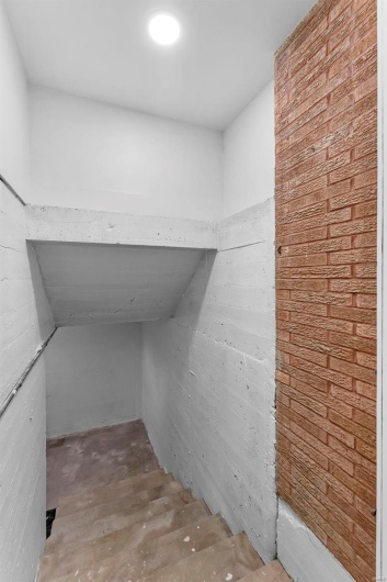 View to the storm cellar