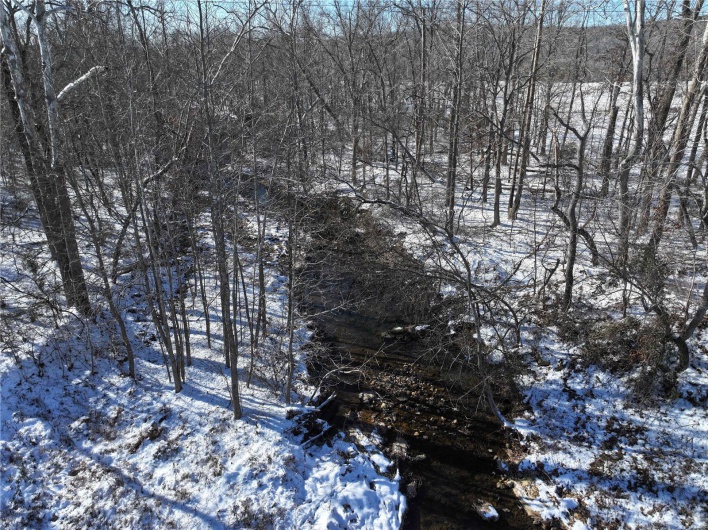 View of snowy landscape