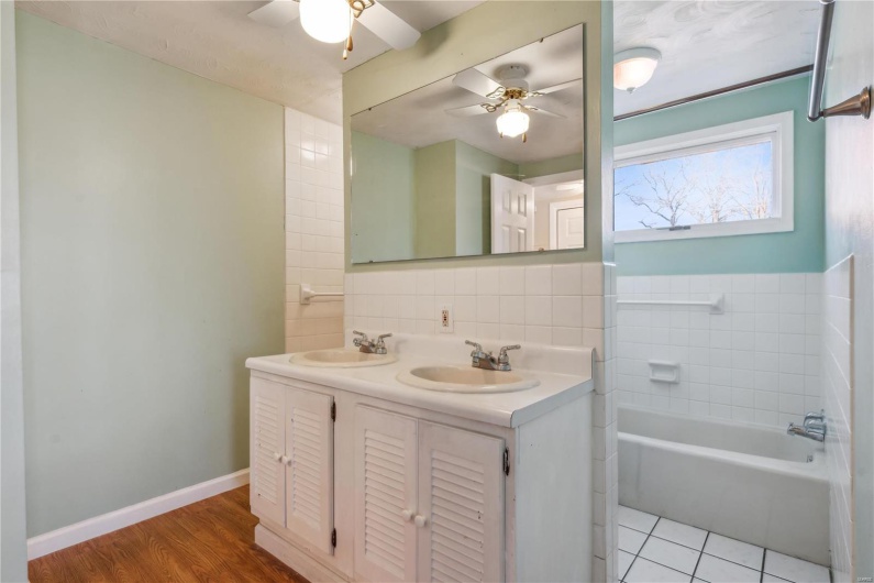 Upstairs bathroom