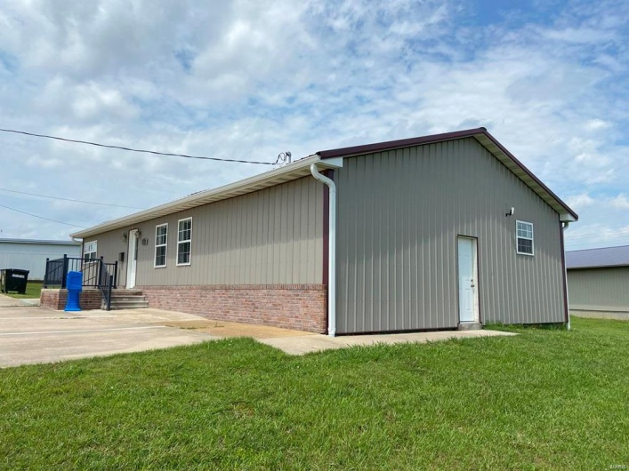 Side view of the Property