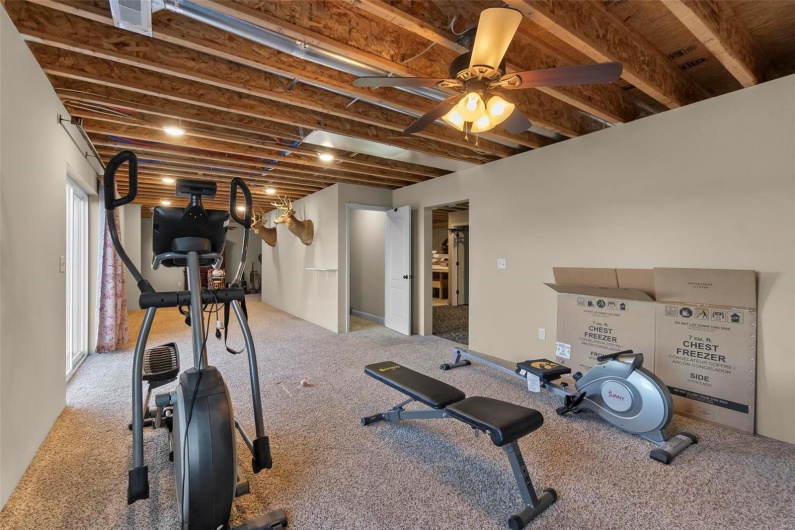 View of workout room