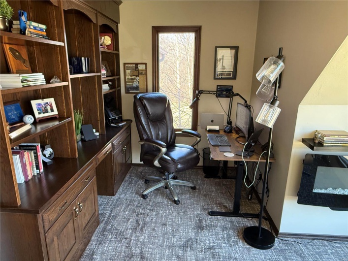 View of home office