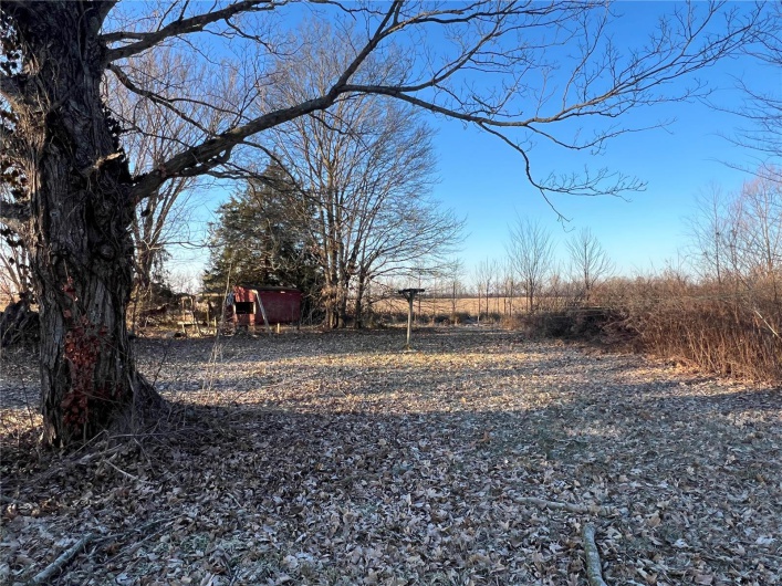 View of yard featuring a rural view