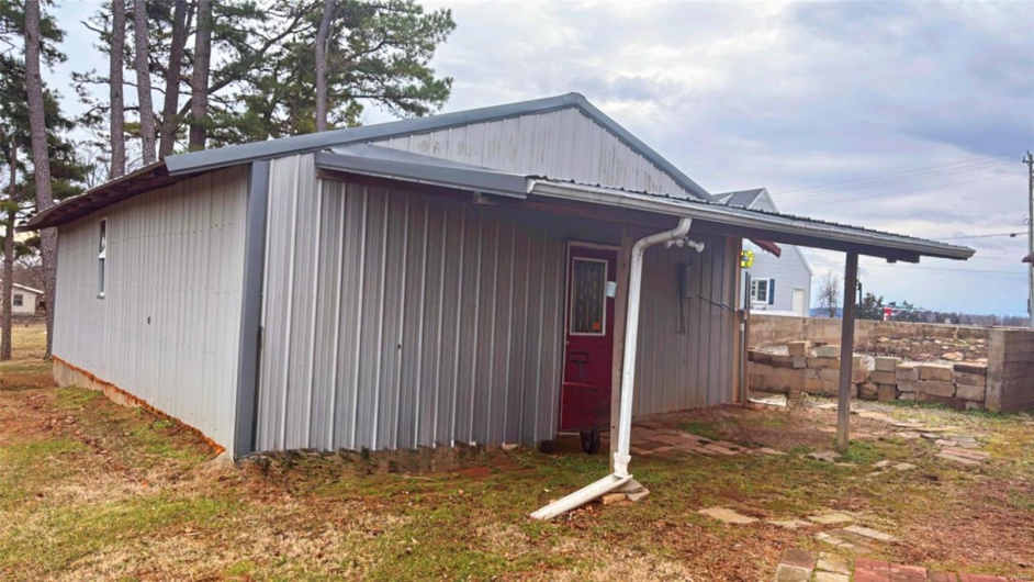 View of outdoor structure