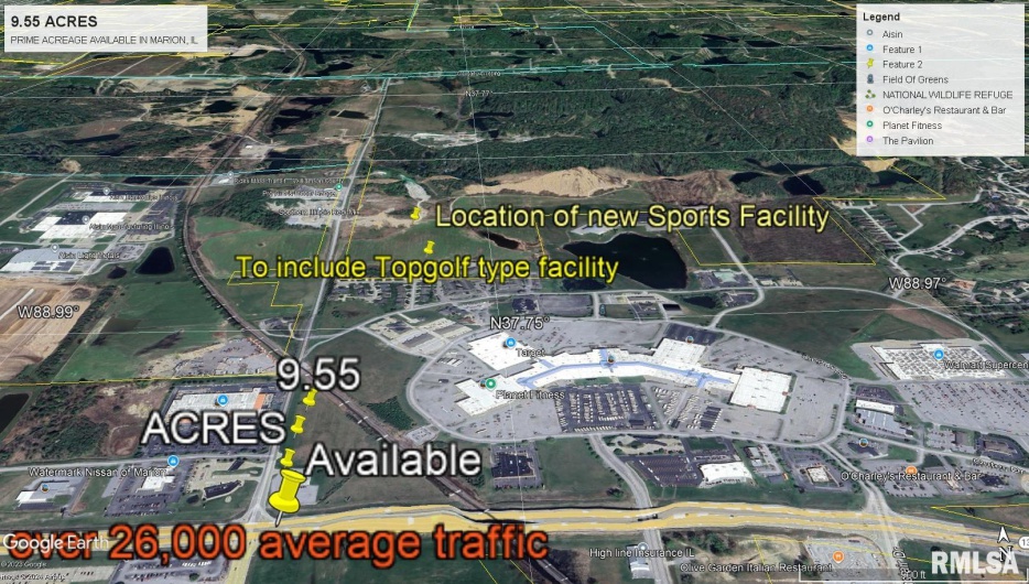 RT 13 & SKYLINE N Drive, Marion, Illinois 62959, 0 , 0 ,0,Land,For Sale,N,0,RMAQC4259291