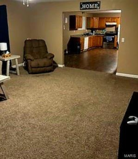 View of living room