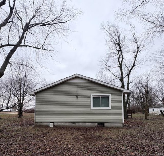 View of home's exterior