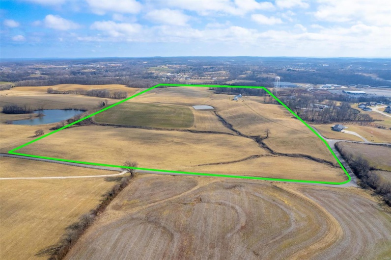 Drone / aerial view featuring a rural view