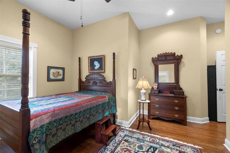 Bedroom featuring hardwood / wood-style floors