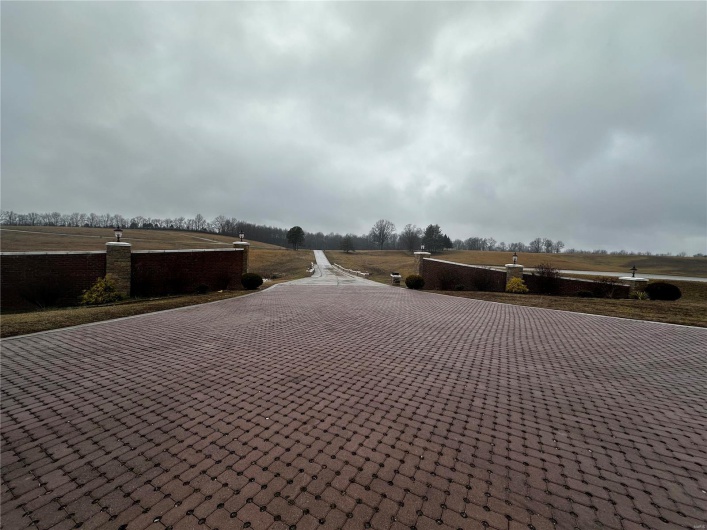 View of entrance to subdivision