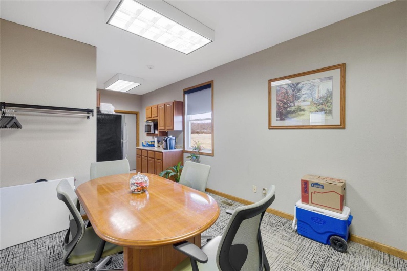 View of dining room