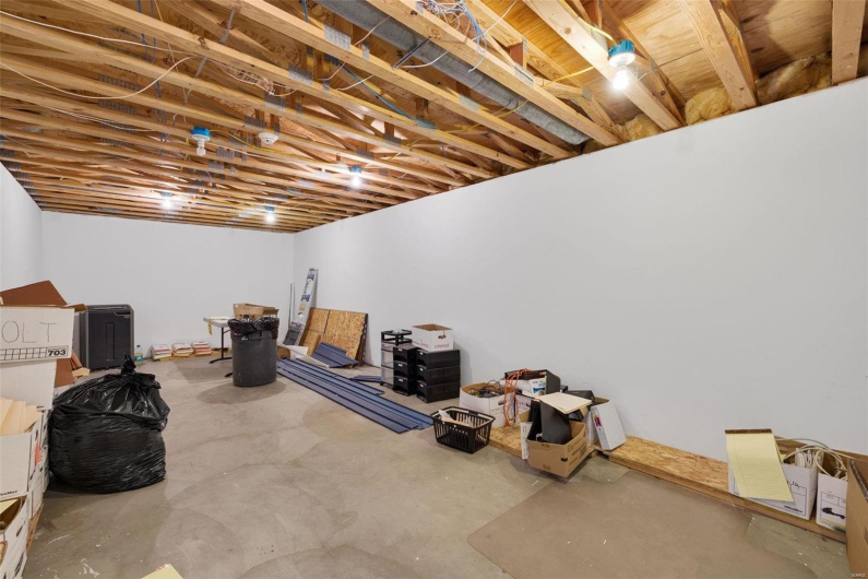 View of basement