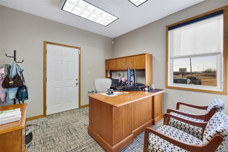 View of office area