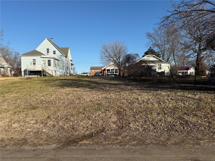 View of lot from rear
