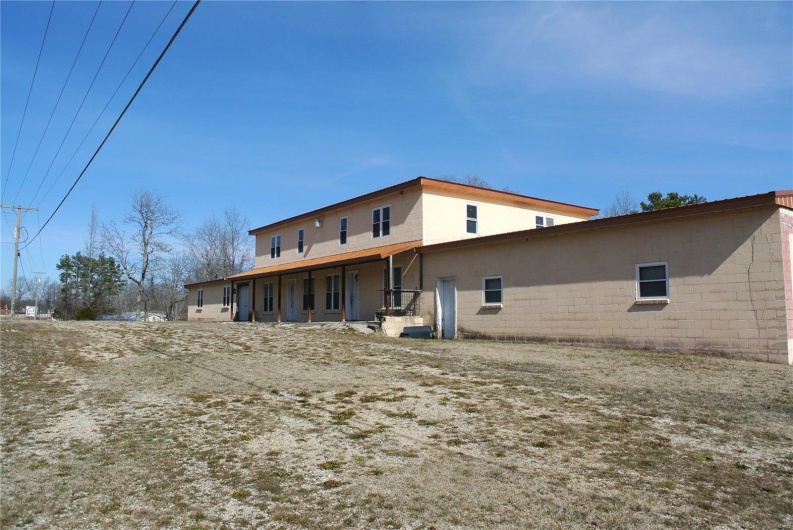 View of rear view of property