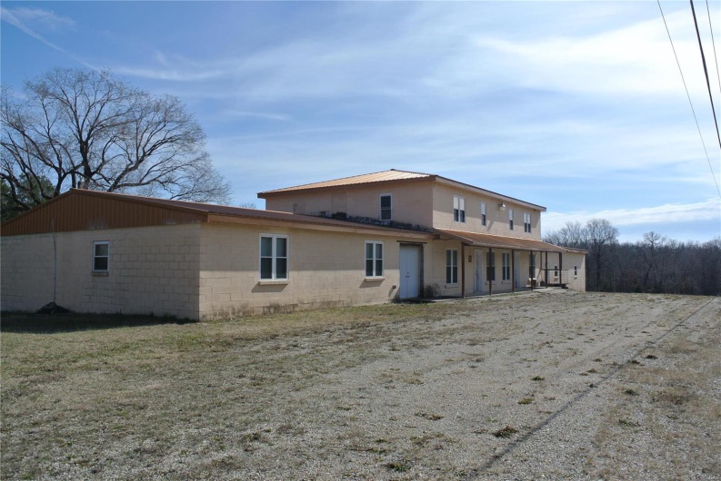 View of back of property