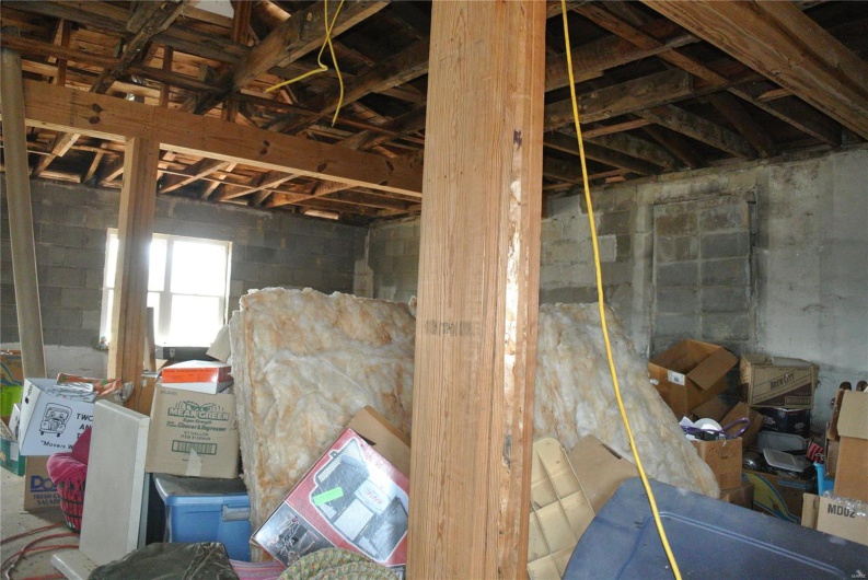 View of basement