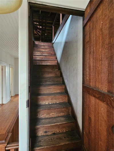 View of staircase