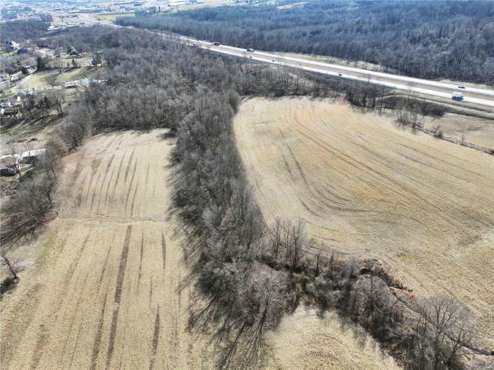 Drone / aerial view featuring a rural view