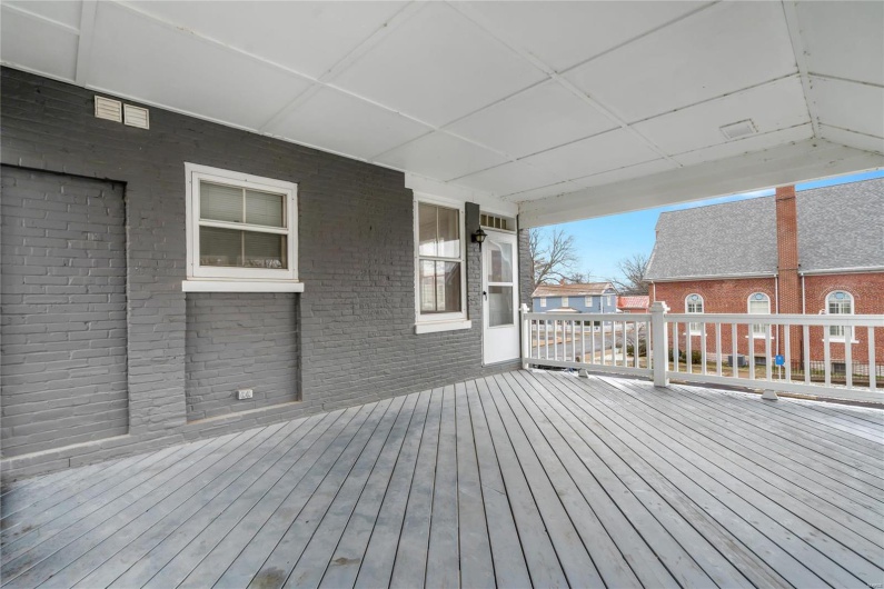 View of deck
