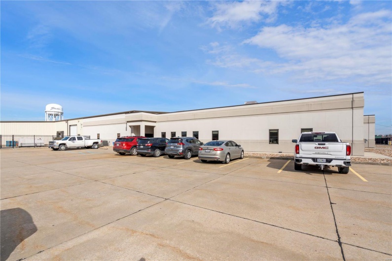 View of vehicle parking