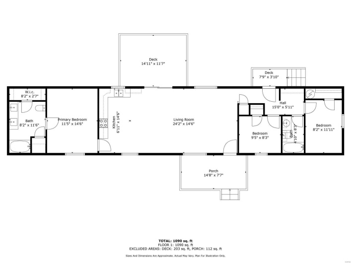 1530 Lake Drive, Ironton, Missouri 63650, 3 Bedrooms Bedrooms, 7 Rooms Rooms,2 BathroomsBathrooms,Residential,For Sale,Lake,MAR25010242