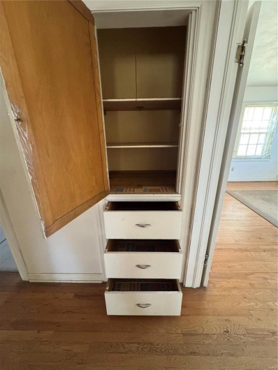 View of closet