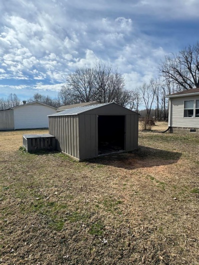 View of outdoor structure with an outdoor structure
