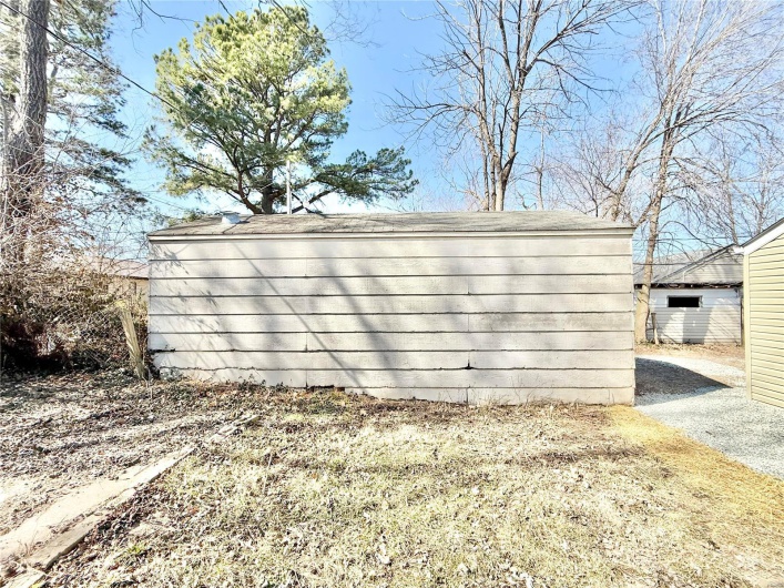 View of outdoor structure