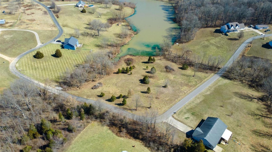 Drone / aerial view with a rural view