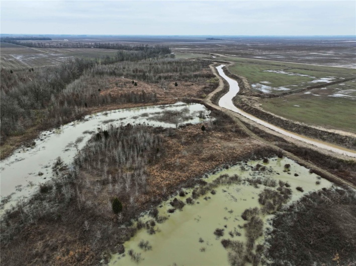 Bird's eye view featuring a rural view