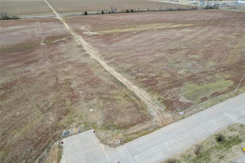Drone / aerial view with a rural view