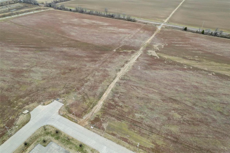 Drone / aerial view with a rural view