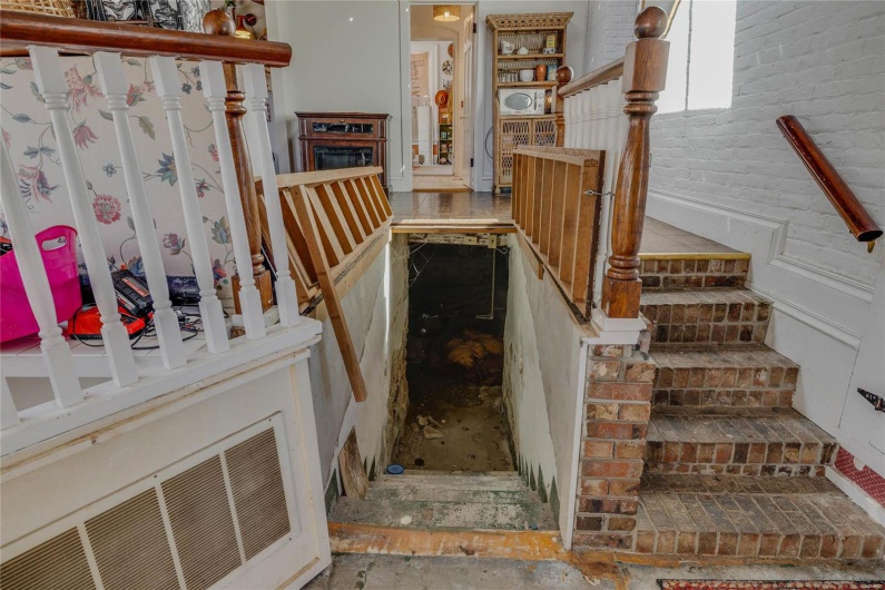 Hidden Door to Cellar