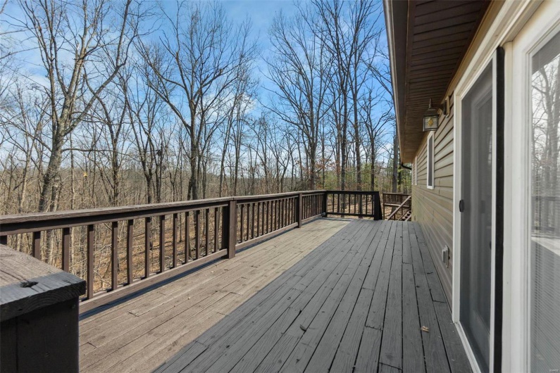View of deck
