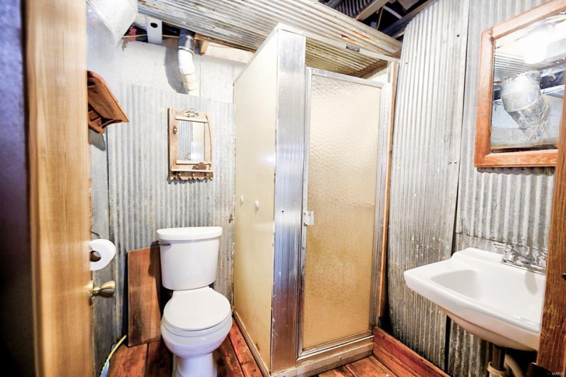 Bathroom in basement