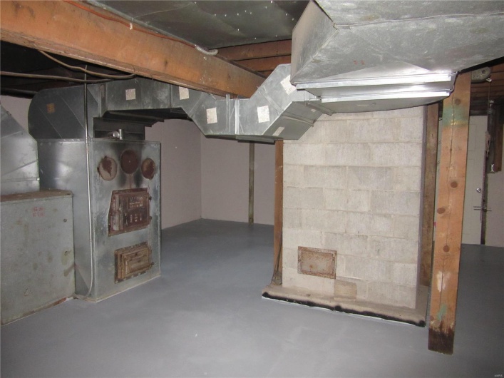View of basement