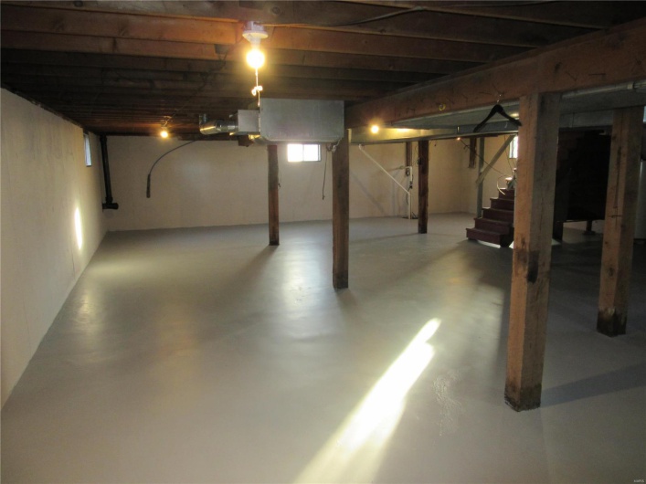 View of basement