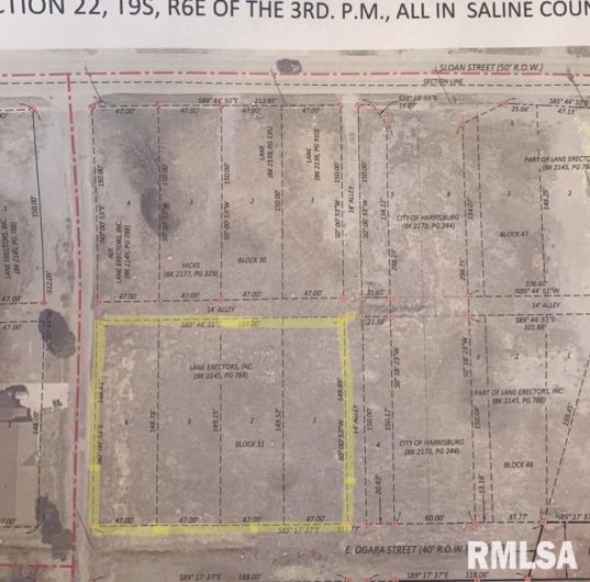 200 Ogara Street, Harrisburg, Illinois 62896, 0 , 0 ,0,Land,For Sale,Ogara,0,RMAQC4261516