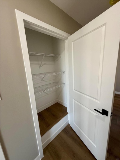 View of closet