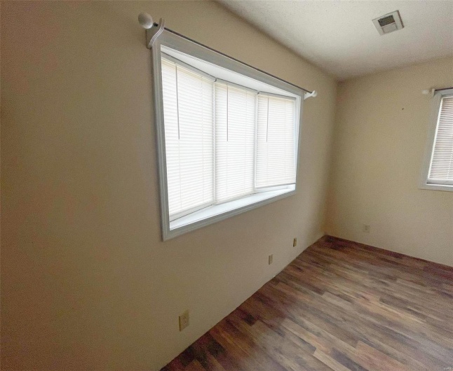 Bay windows in living rm
