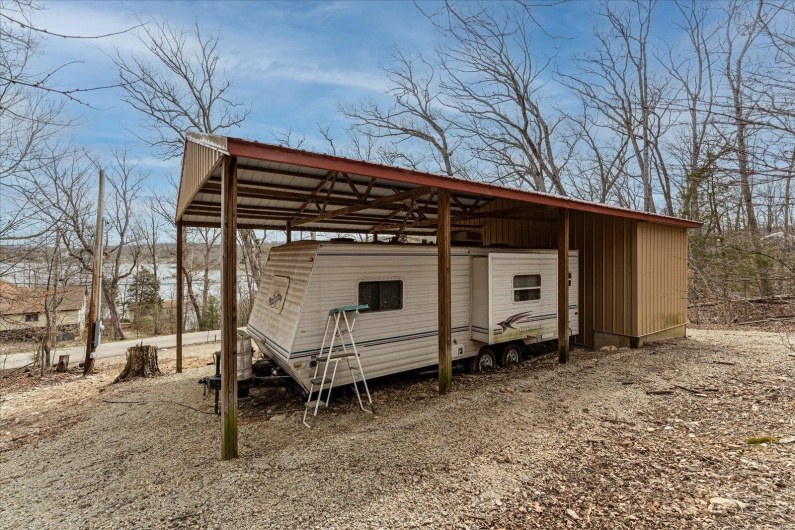 View of outdoor structure