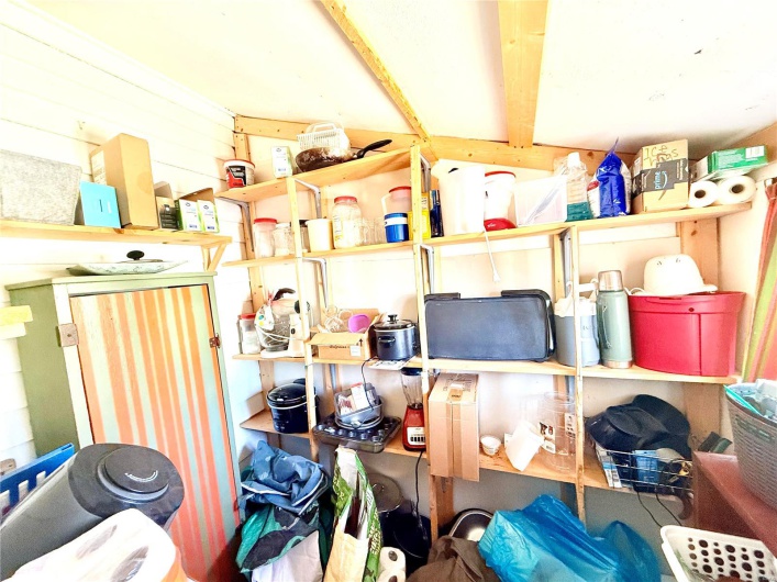 View of storage room