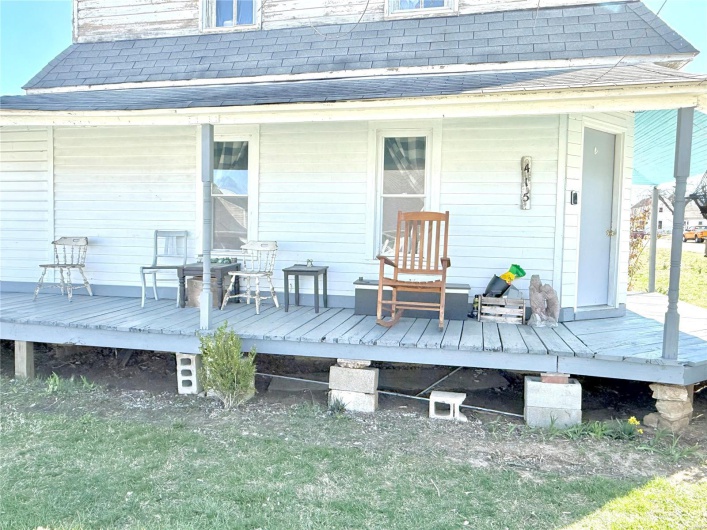 View of deck