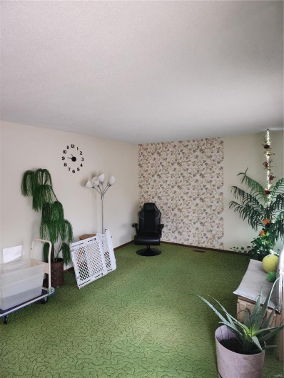 Misc room featuring carpet flooring