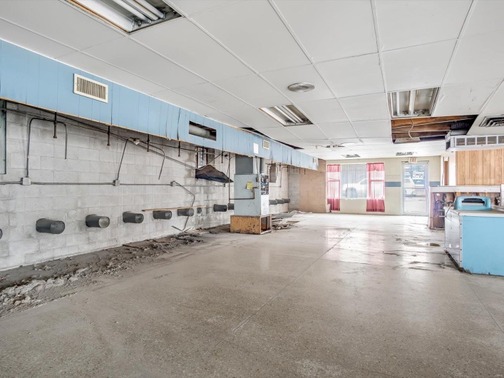 View of basement